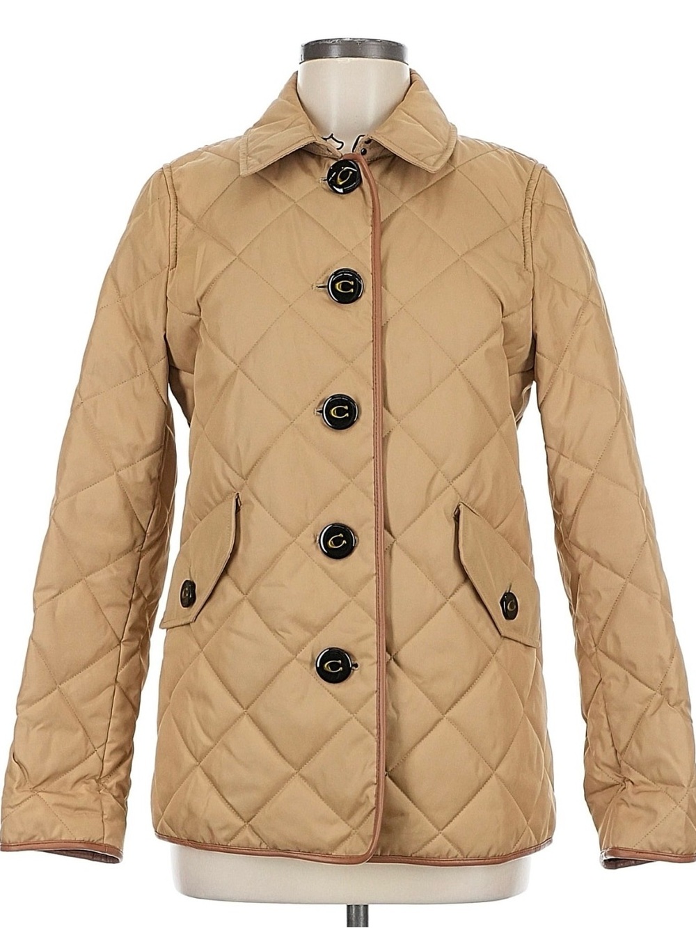 Coach Women’s Puff Quilted Jacket Size M